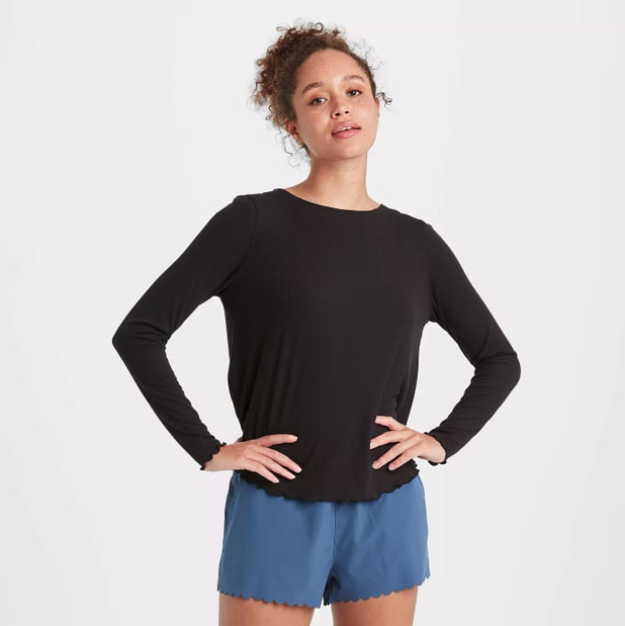 Layer Up: Long Sleeve Open Back Top
