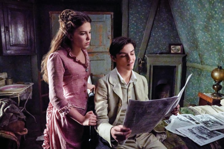 enola holmes pink outfit