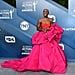 Cynthia Erivo's Pink and Red Gown at the SAG Awards 2020
