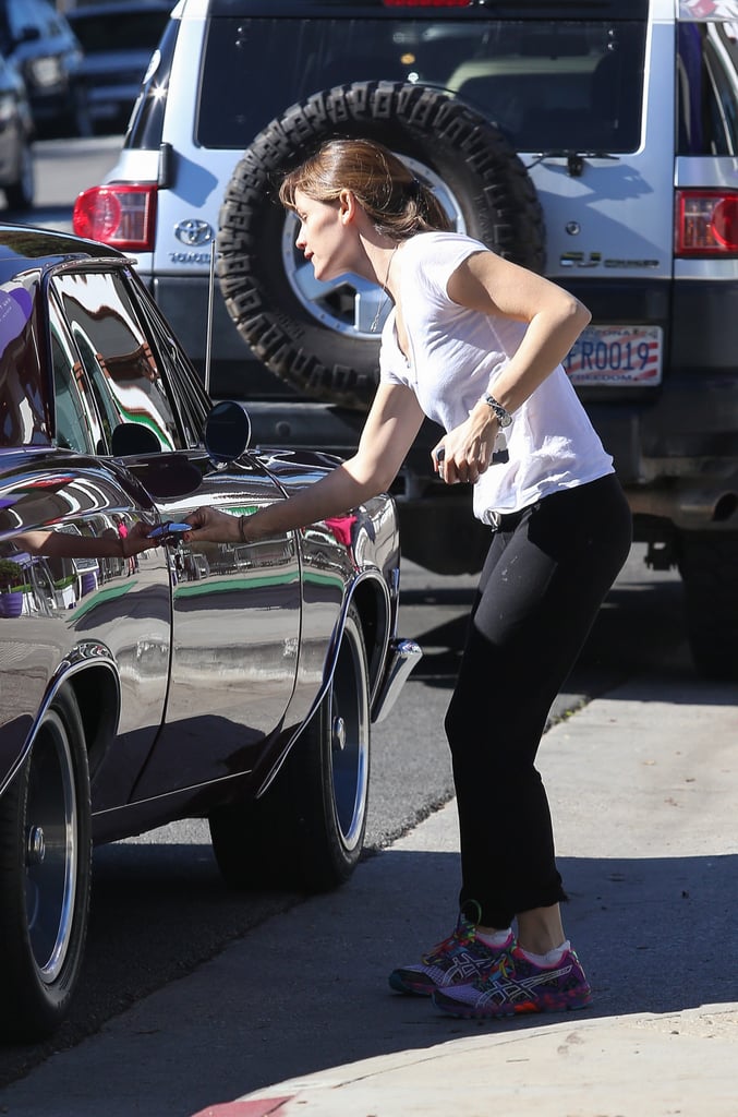 Ben Affleck Picks Jennifer Garner Up at the Spa | Photos