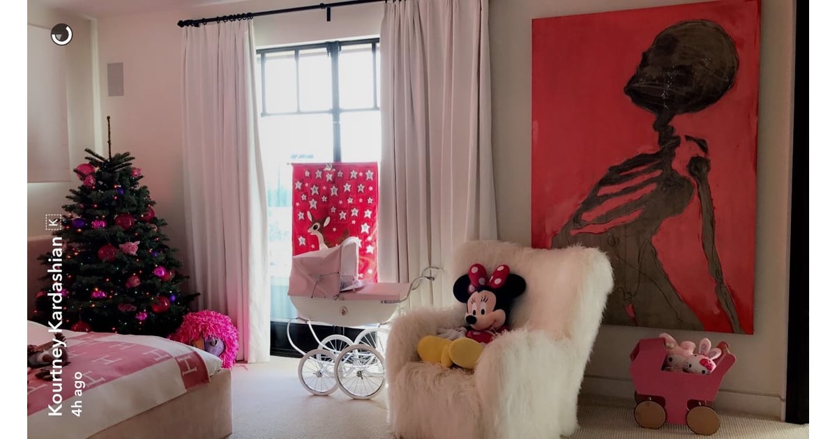 Inside Penelope Disick S Christmas Bedroom Popsugar Home