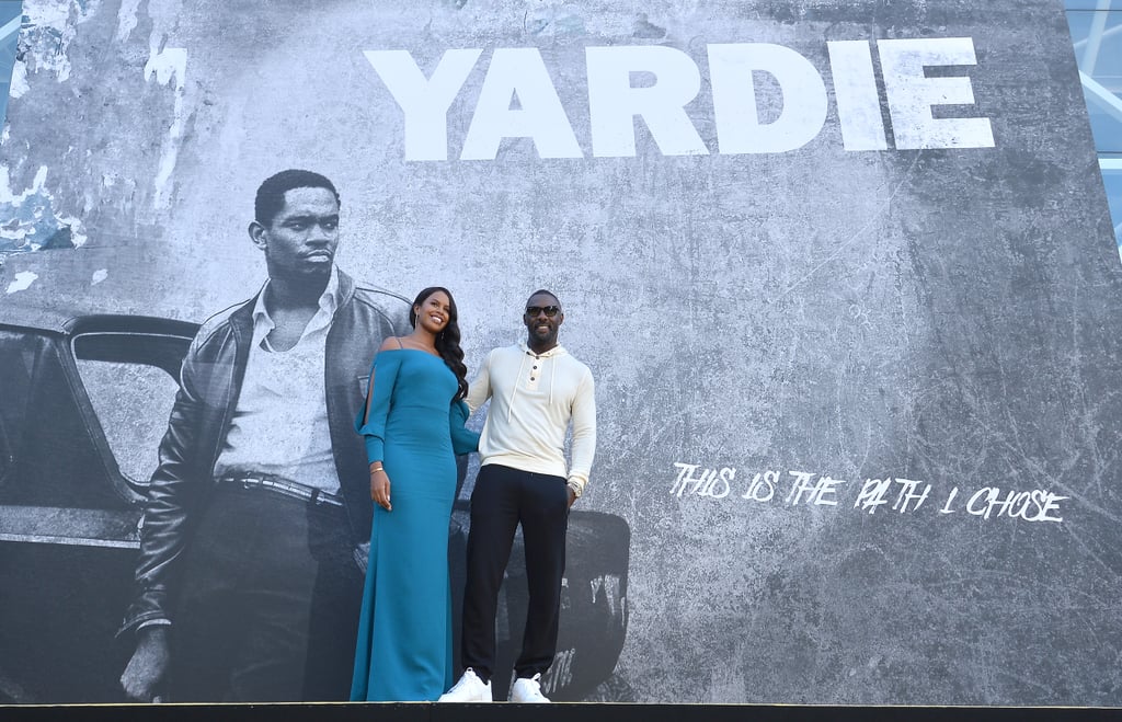 Idris Elba and Sabrina Dhowre at Yardie Premiere 2018