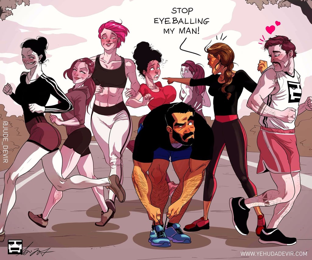 Artist Draws What Marriage With His Wife Looks Like