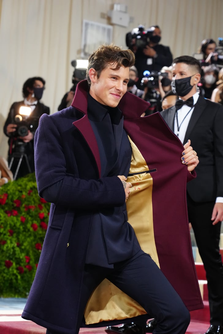 Shawn Mendes' Tommy Hilfiger Nail Art at the 2022 Met Gala POPSUGAR