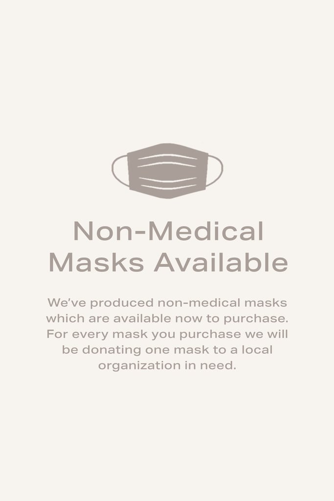 Good American Denim Face Mask