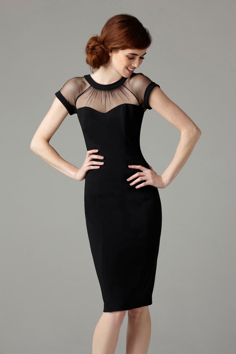 Maggy London Black Illusion Dress Review | POPSUGAR Fashion