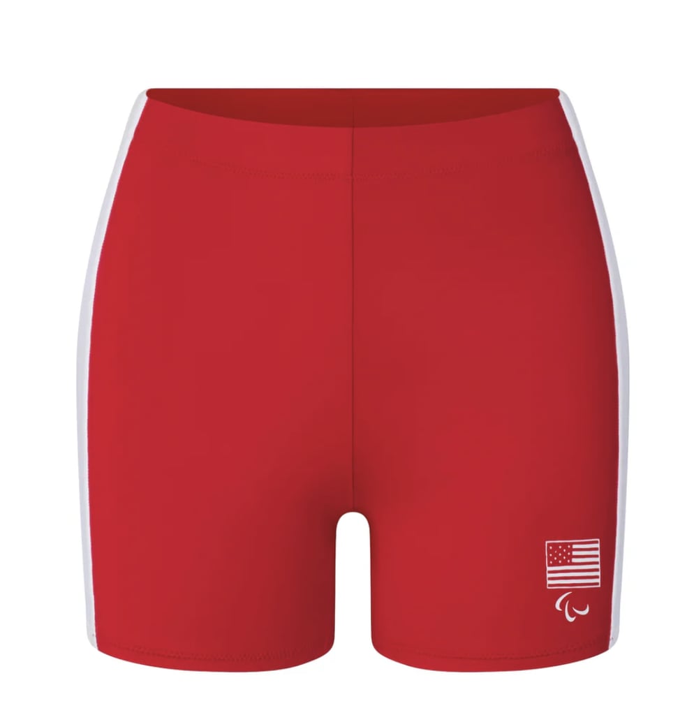 Skims Signature Swim Paralympic Mid Waist Short