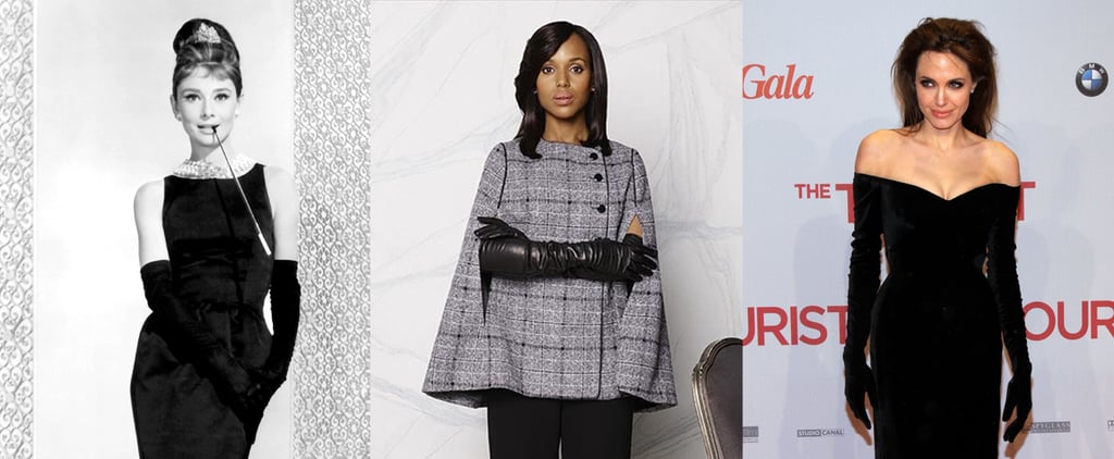 Celebrities Wearing Long Gloves