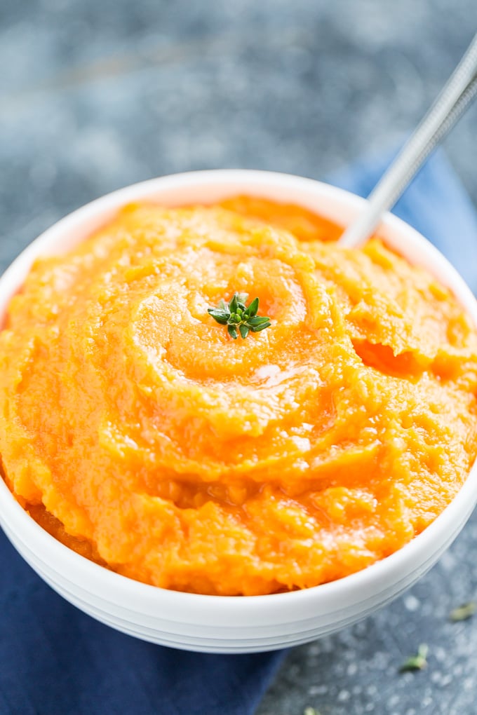 Simple Mashed Sweet Potatoes