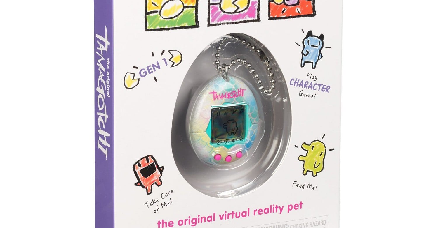 Original Tamagotchi - Mermaid (Updated Logo)