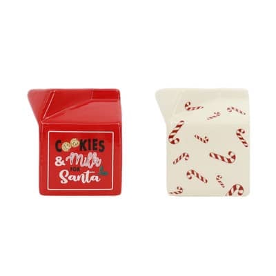 Assorted 4" Ceramic Milk Carton Container by Ashland