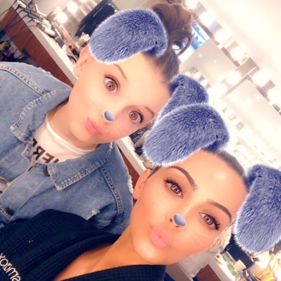 Kim Kardashian and Millie Bobby Brown Pictures March 2018
