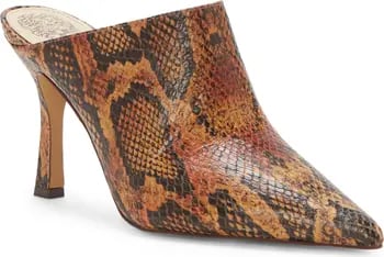 Marvelous Mules: Vince Camuto Aminnie Leather Mules
