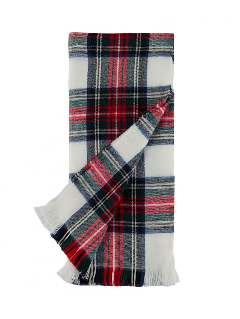 Plaid Throw Blanket