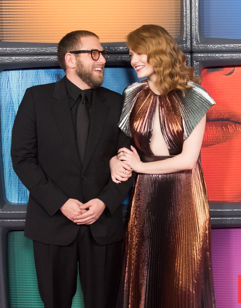 Emma Stone and Jonah Hill at Maniac Premiere 2018