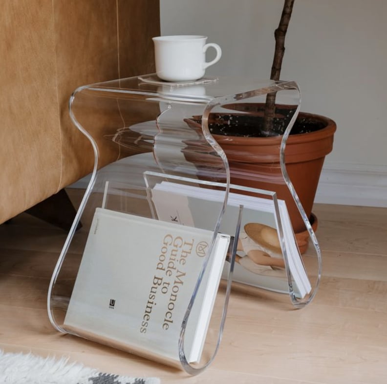 For Books and More: PB Teen Acrylic Storage Side Table