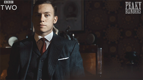 Thomas Shelby in Glasses on Peaky Blinders