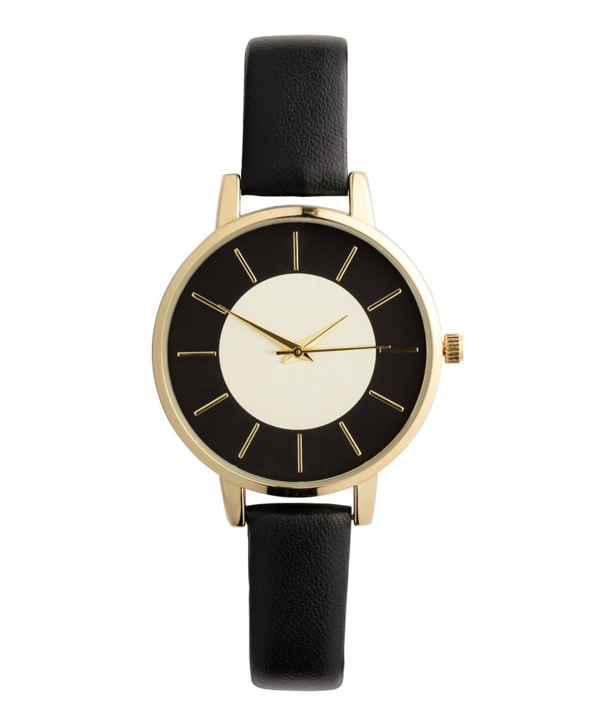 H&M Wristwatch With Leather Strap | Best of H&M | POPSUGAR Fashion Photo 38