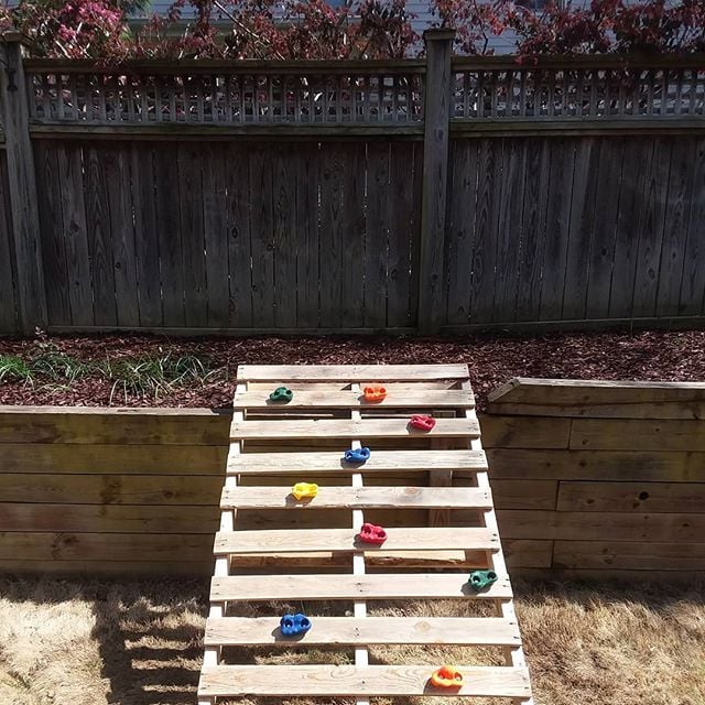 DIY a Rock Wall Backyard Activities For Kids POPSUGAR Family Photo 13