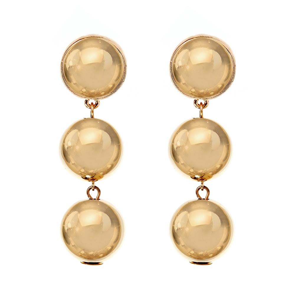 Amrita Singh 3 Ball Drop Earrings