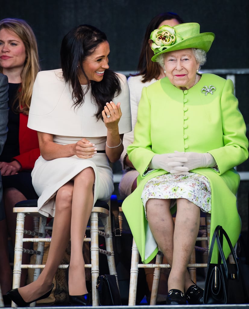 Meghan Markle and Queen Elizabeth II Pictures