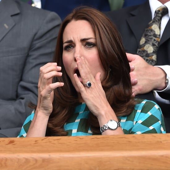 Kate Middleton and Prince William at Wimbledon 2014