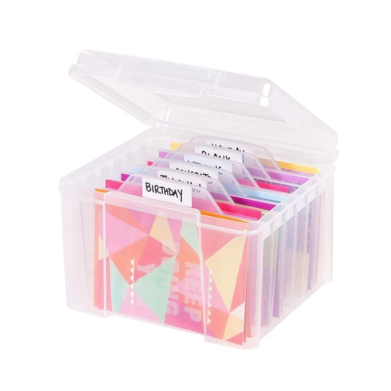 Greeting Card Organiser Tip