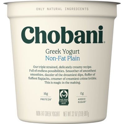 Chobani's Non-Fat Greek Yoghurt