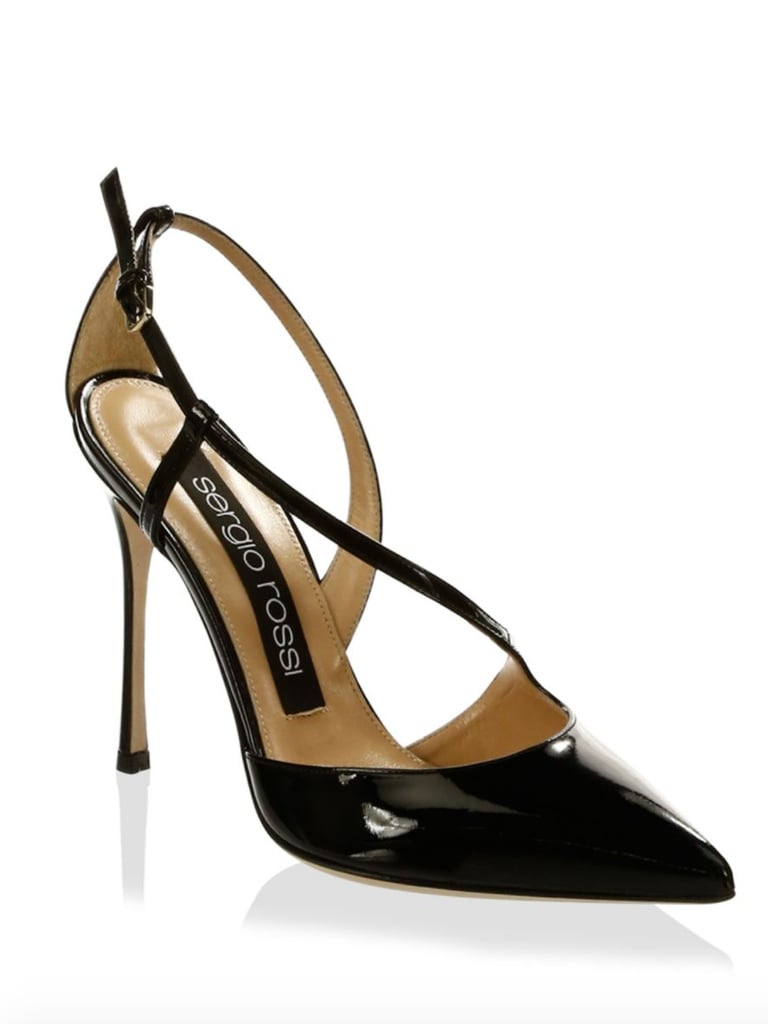 Sergio Rossi Leather Ankle-Strap Pumps