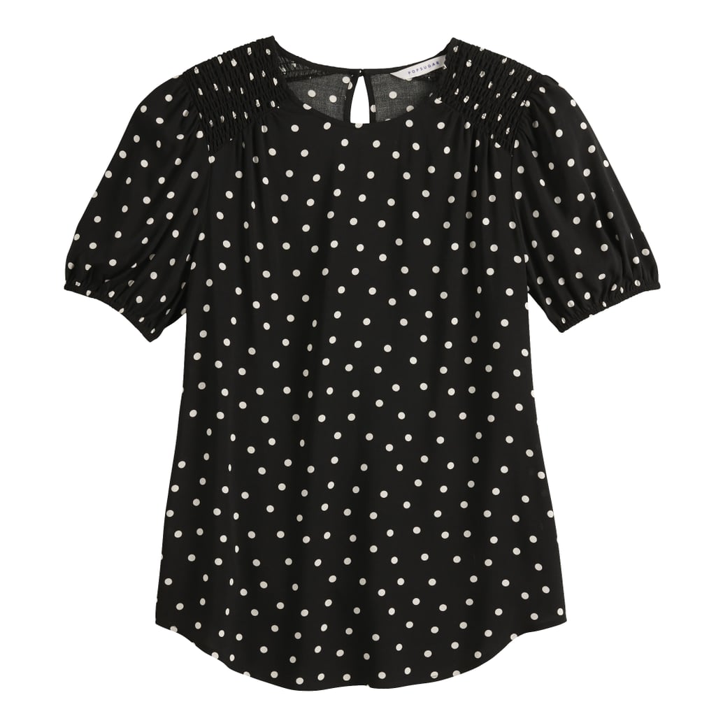 Puff Sleeve Woven Top