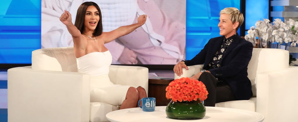 Kim Kardashian on The Ellen DeGeneres Show April 2018