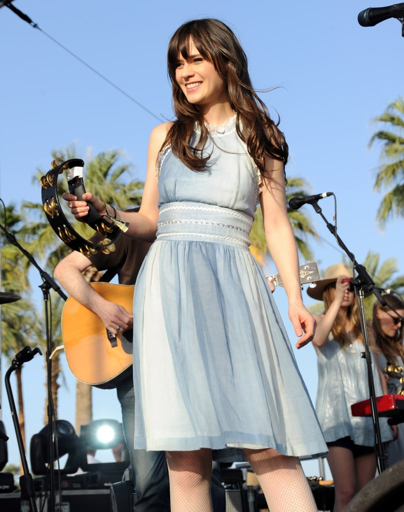 Zooey Deschanel and her band She & Him were part of the 2010 lineup.
