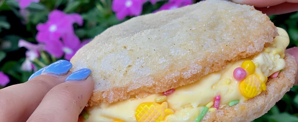 Dole Whip Frozcato Cookie Sandwich at Disney Springs