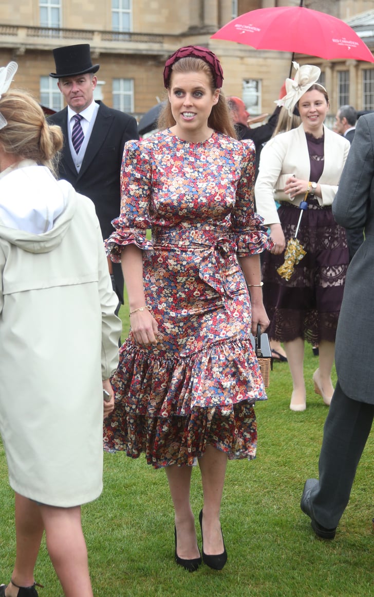 Princess Beatrice Floral Dress at Queen Garden Party 2019