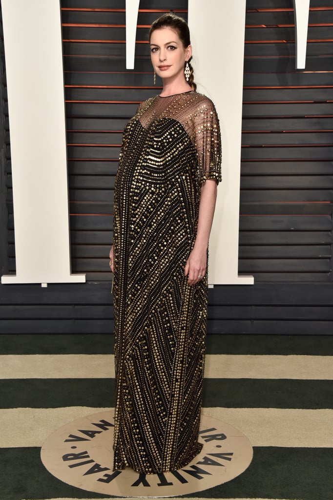 Anne Hathaway at Vanity Fair Oscars Party 2016