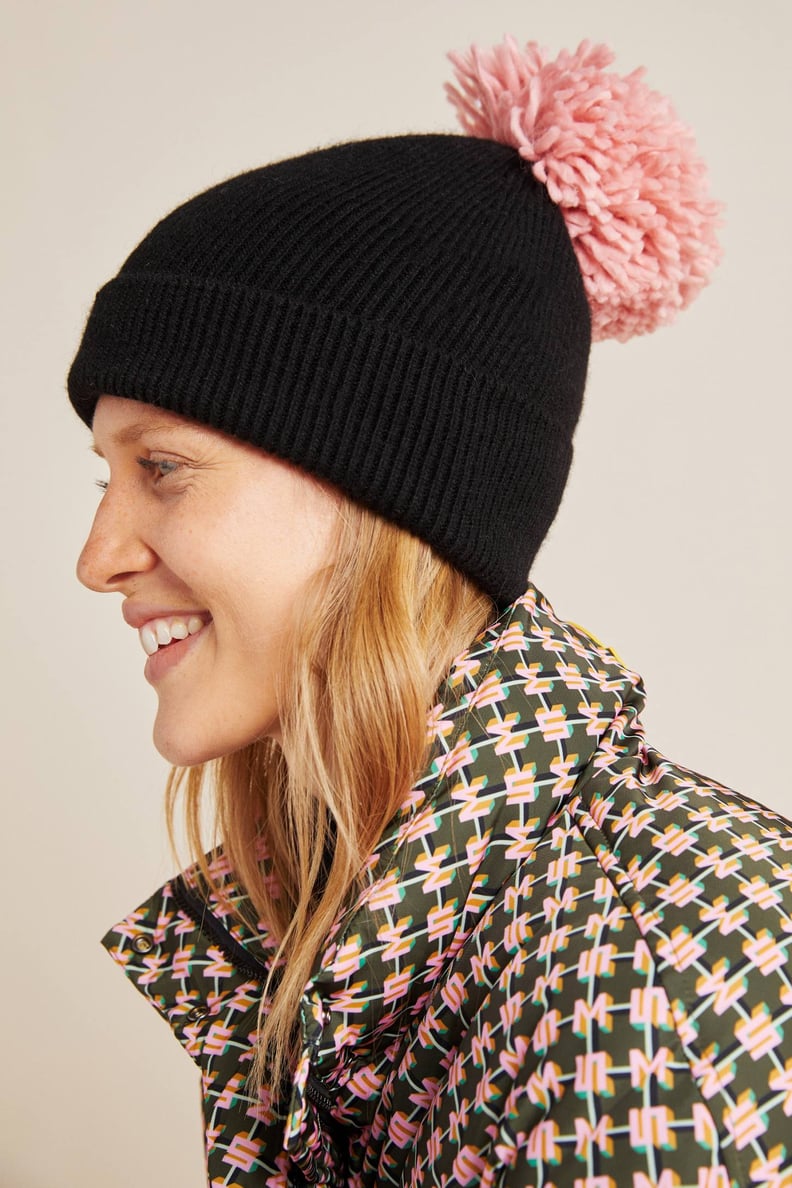 Pick-a-Pom Ribbed Beanie Base