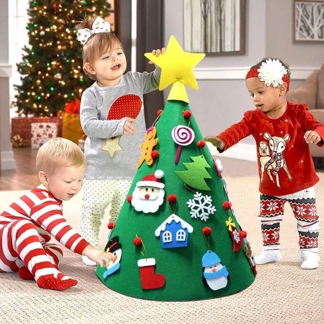 The Best Felt Christmas Trees For Kids to Decorate POPSUGAR