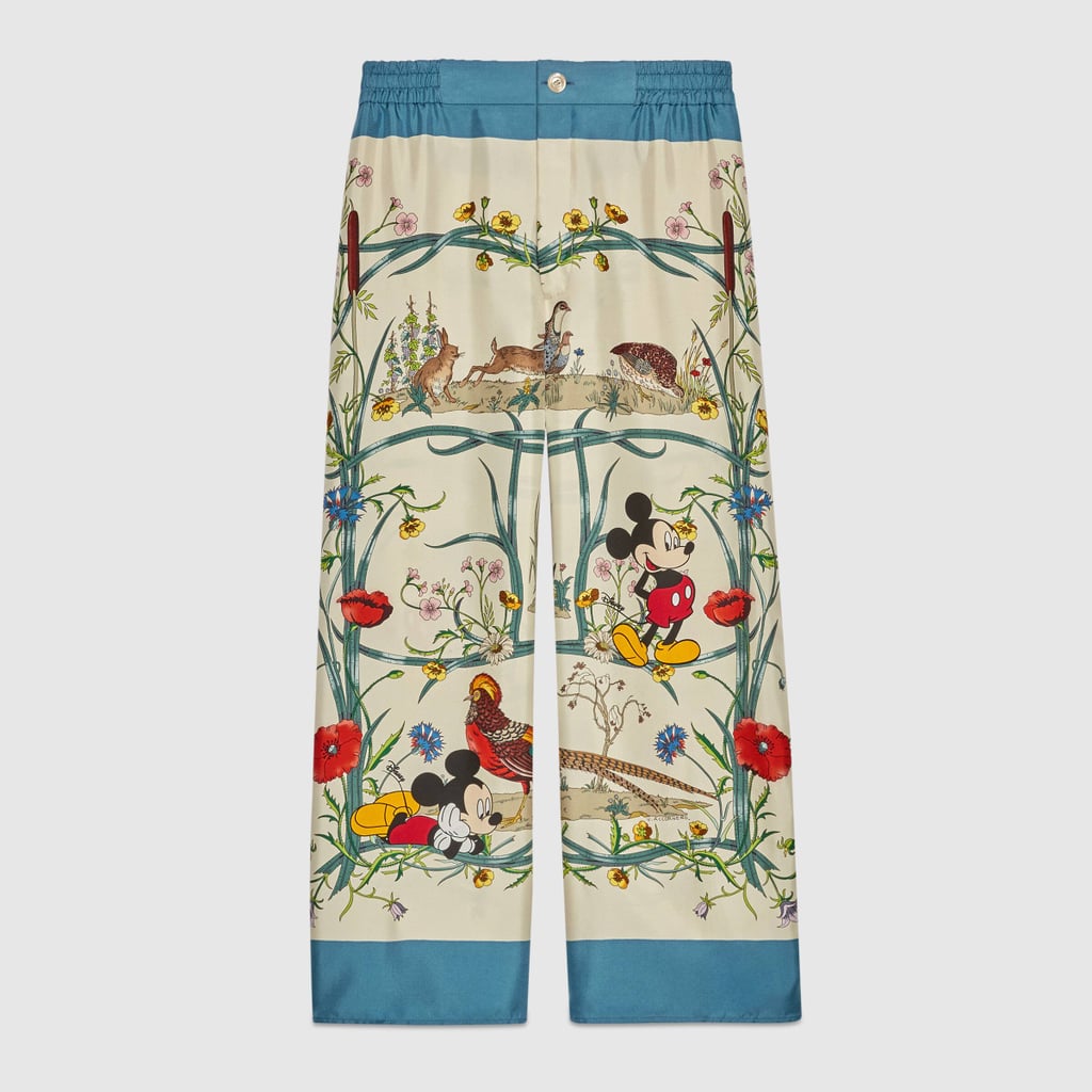 Disney x Gucci Silk Pajama Trousers