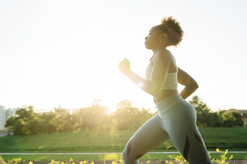 Going for a great run.