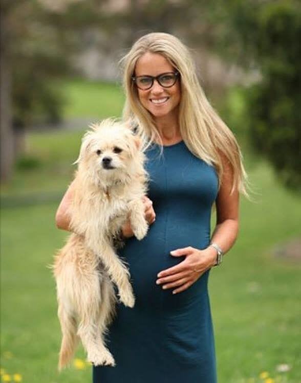 Nicole Curtis Made a Silly Pregnancy Announcement