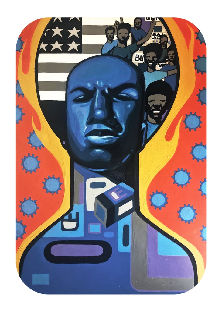 "In Anger Still We March" by Ron Haywood Jones