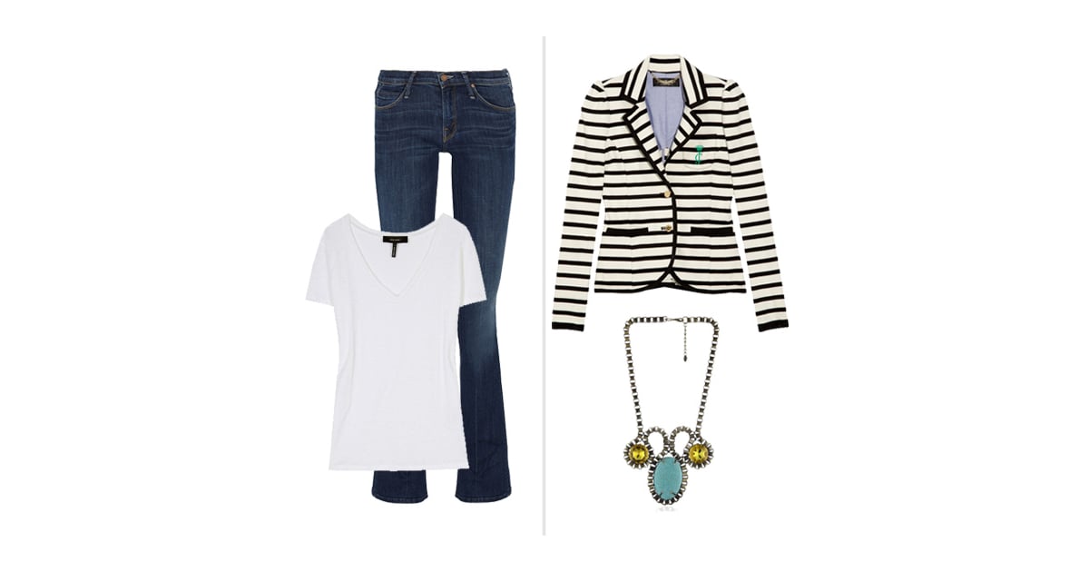 How to Dress Up a TShirt and Jeans POPSUGAR Fashion