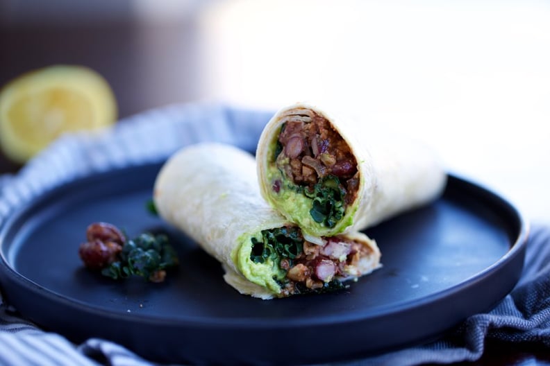 Walnut Mushroom Burrito