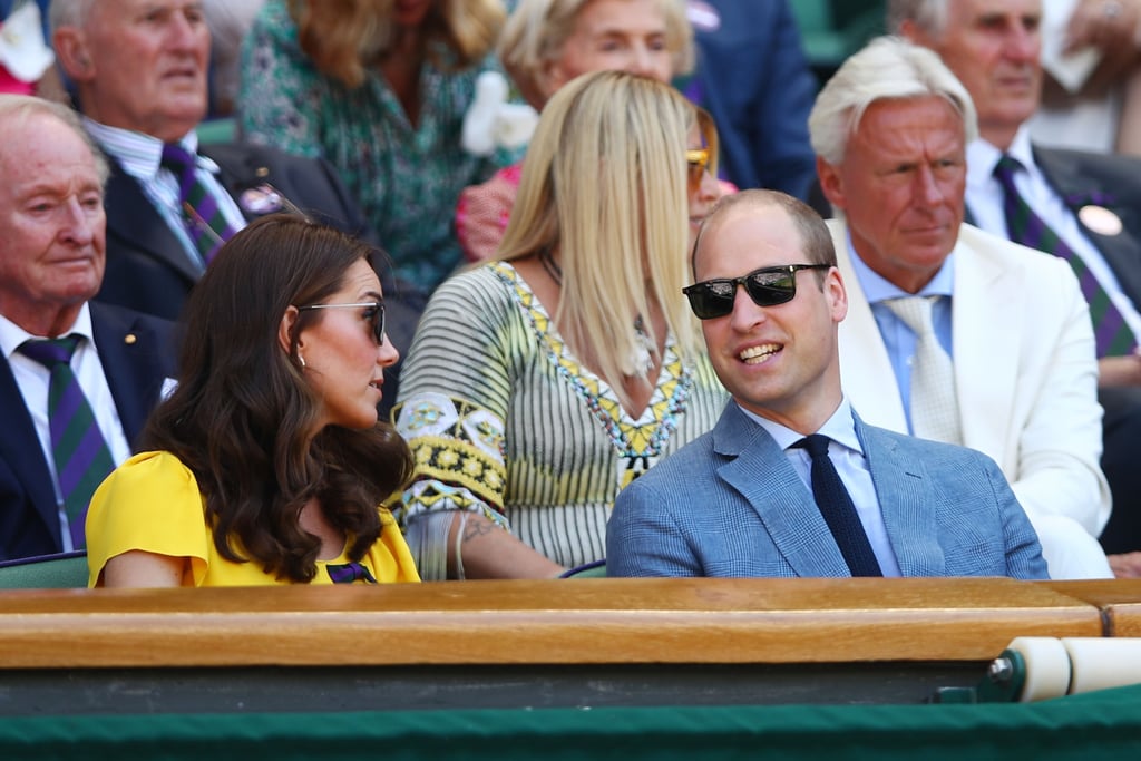 Prince William and Kate Middleton at Wimbledon Pictures 2018