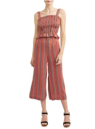 Striped Jumpsuit