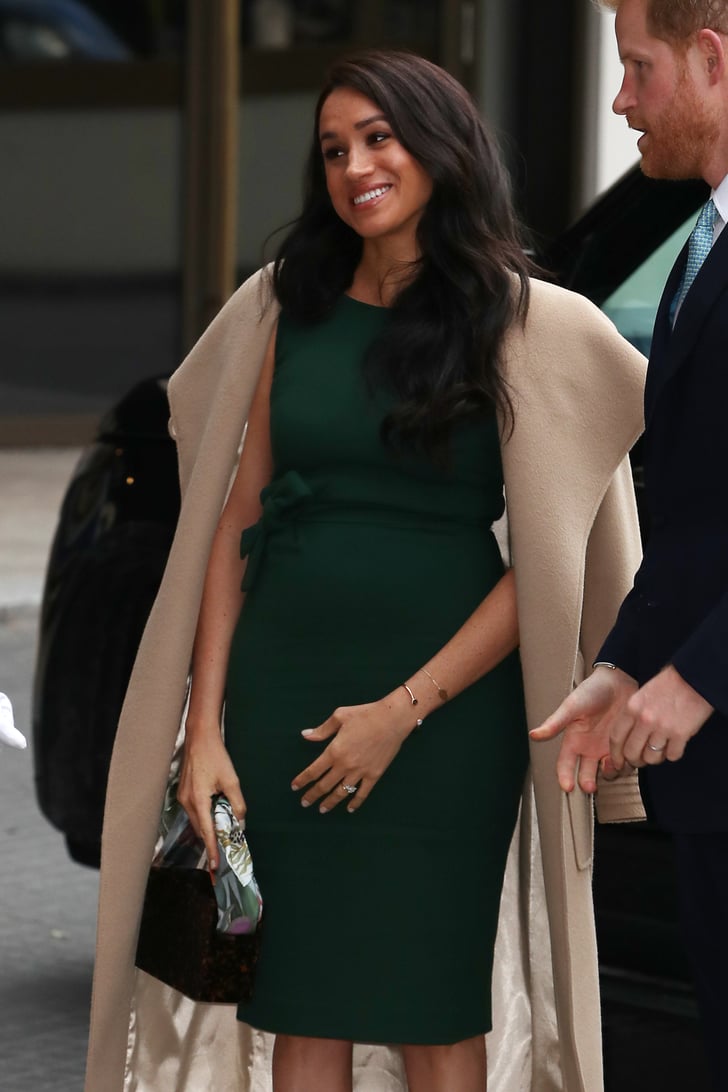 Meghan Markle Rewears Her Green Engagement Dress POPSUGAR Fashion UK Photo 4