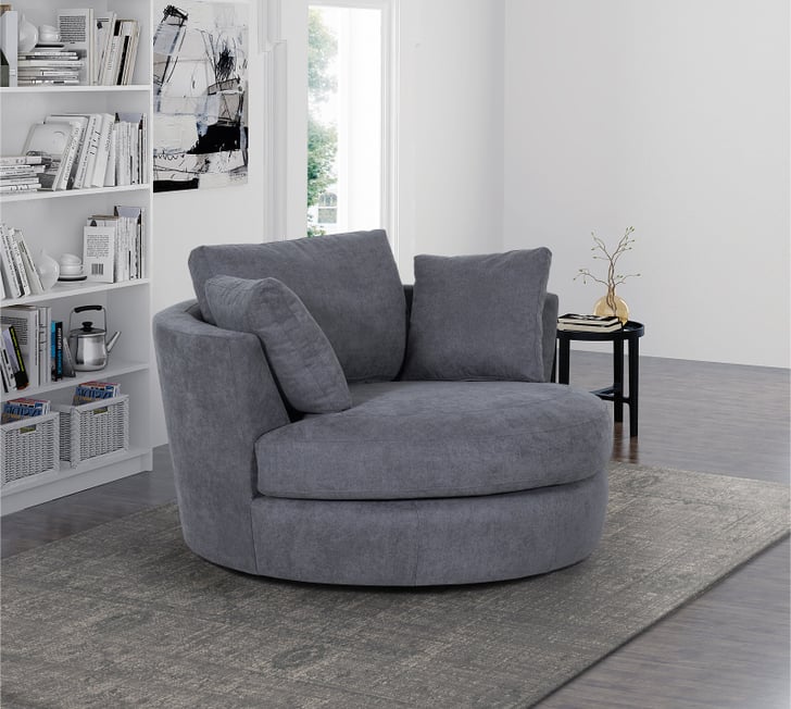 Anoushka swivel shop barrel chair