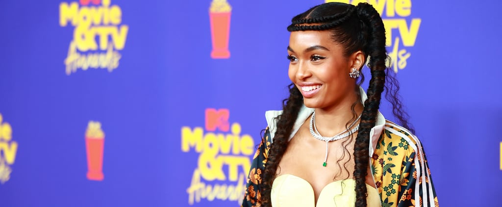 Yara Shahidi's Adidas Originals Tracksuit at the MTV Awards