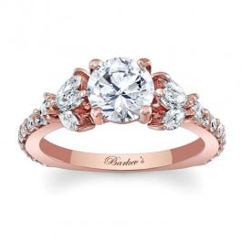 Barkev's Rose Gold Engagement Ring
