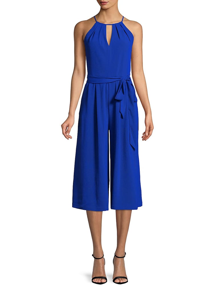 Vince Camuto Pleated Wide-Leg Jumpsuit